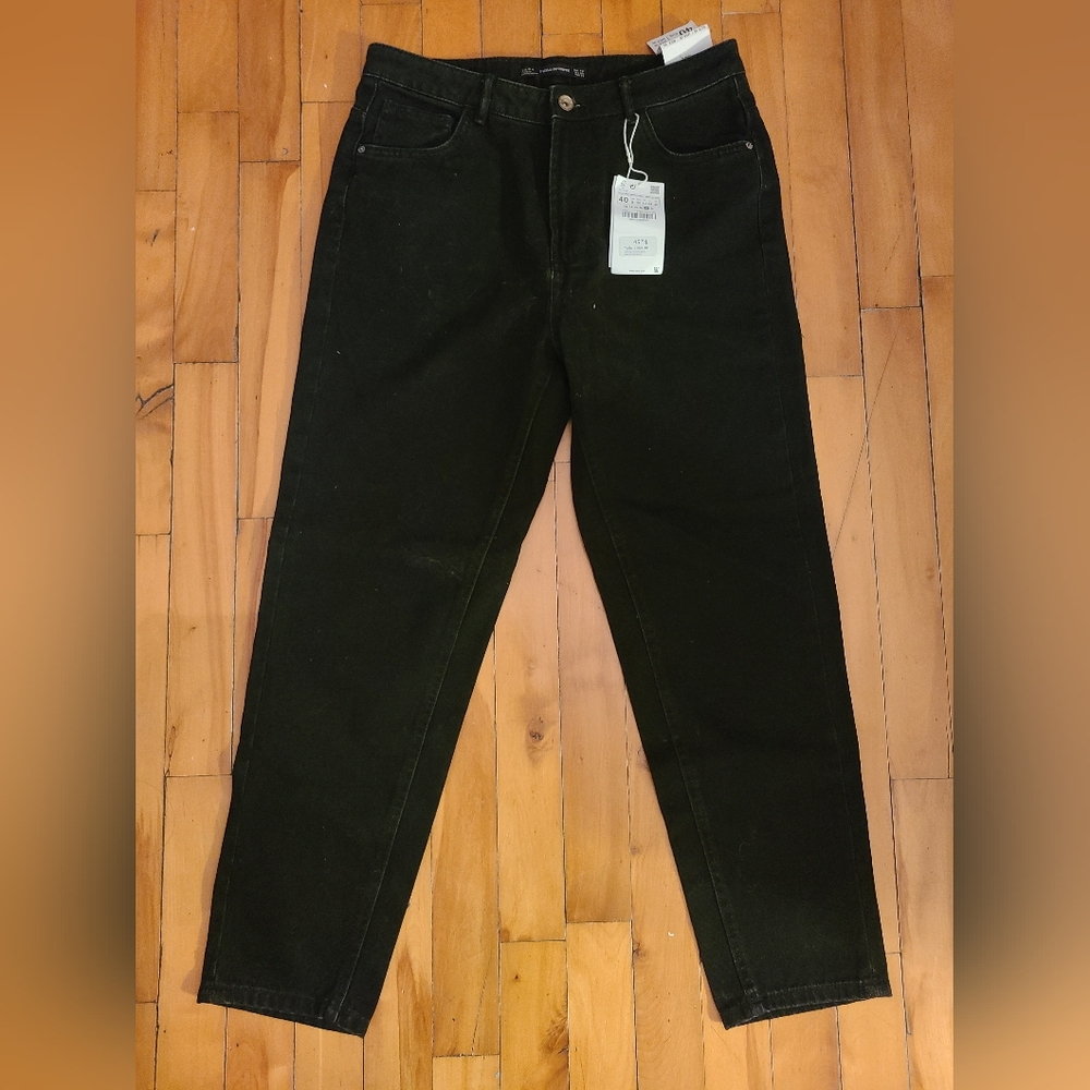 Zara Black Mom Jean